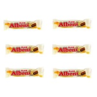  با مغز بیسکویت و کارامل روکش شیری آلبنی اولکر - 36 گرم بسته 6 عددی635e640a874f5818100